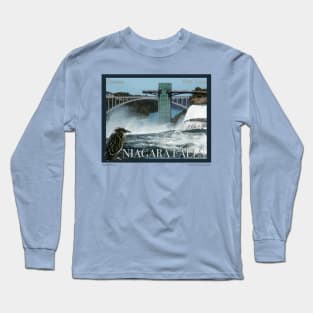 Niagara Falls Poster Long Sleeve T-Shirt